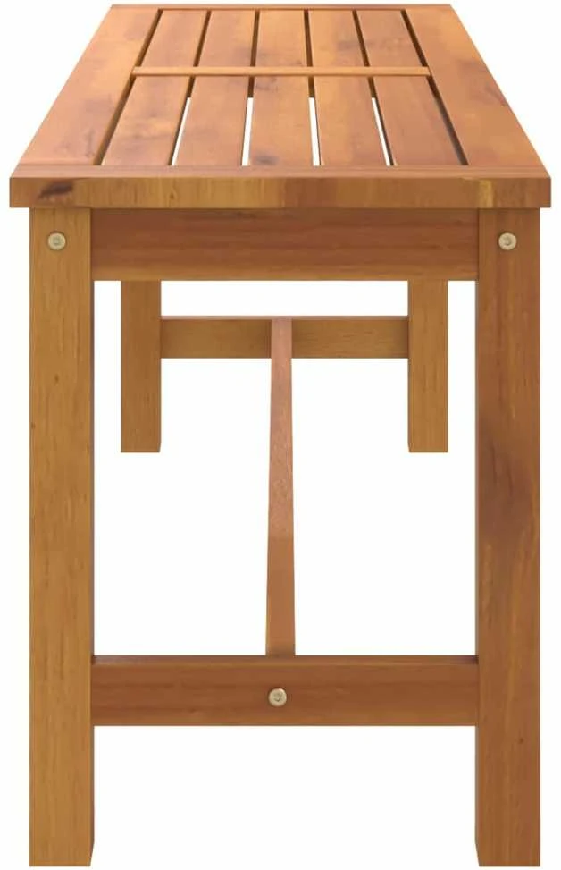 Sodo suoliukas, 110x35x45cm, akacijos medienos masyvas