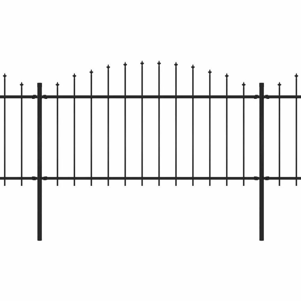 Sodo tvora su iečių viršug., juoda, (1,25-1,5)x5,1m, plienas