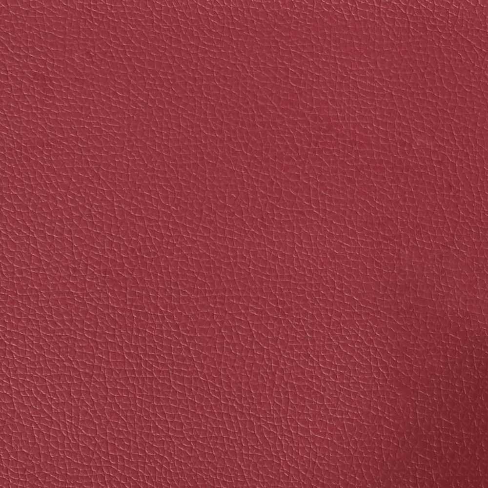 Sofa Sofos komplektas su pagalvėlėmis, 3 dalių, vyno, dirbtinė oda