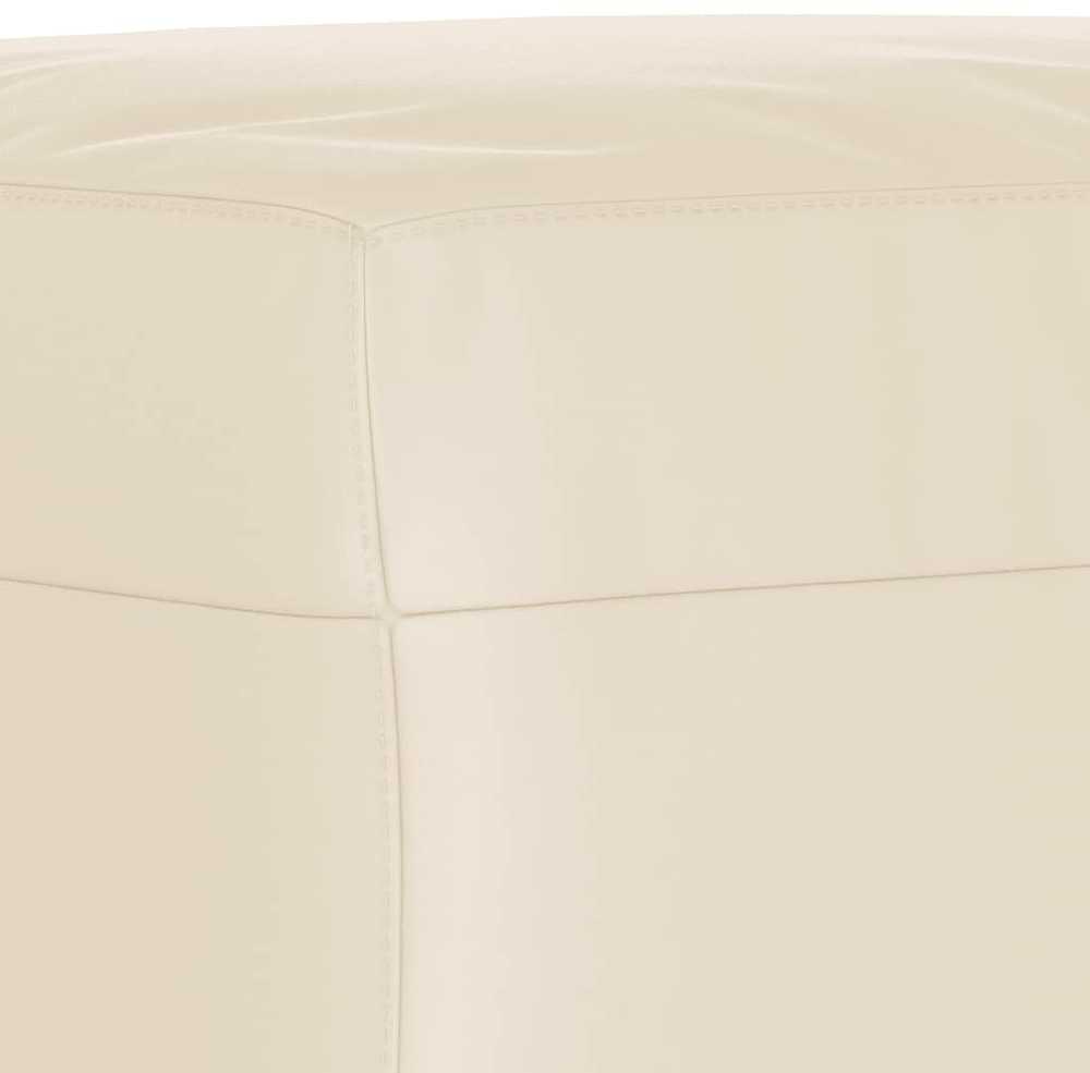 Sofa Sofos komplektas su pagalvėmis, 3 dalių, smėlio, audinys