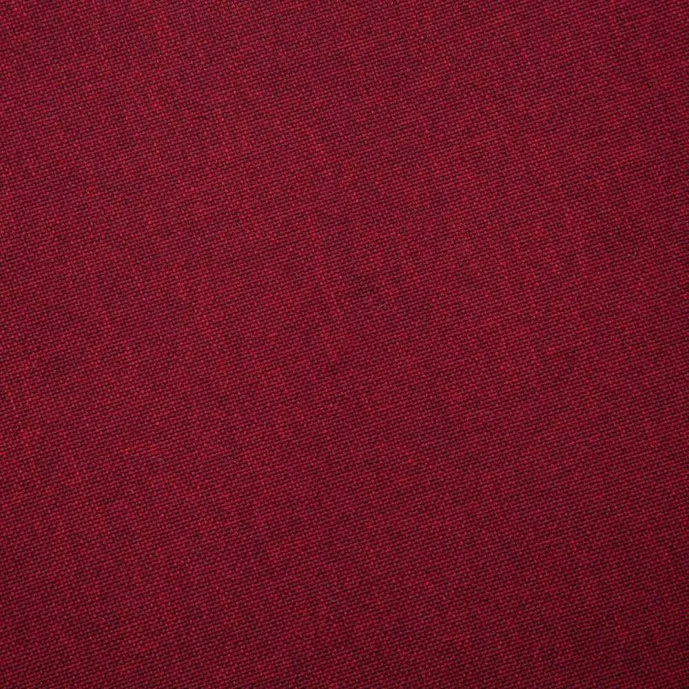 Sofa Sofų komplektas, 2d., vyno raud. sp., audinys