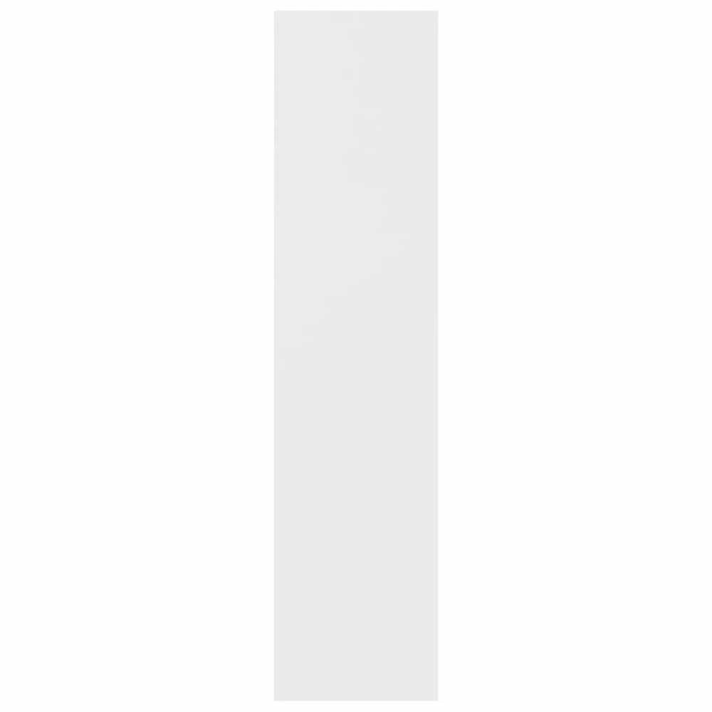 Spintelė knygoms, baltos spalvos, 50x25x106cm, apdirbta mediena