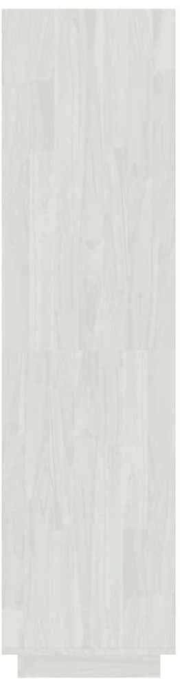 Spintelė knygoms/kambario pertvara, balta, 40x35x135cm, pušis