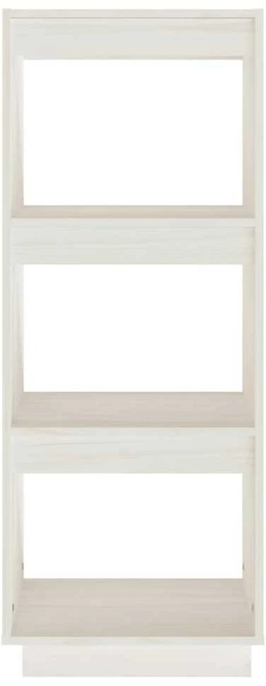Spintelė knygoms/kambario pertvara, balta, 40x35x103cm, pušis