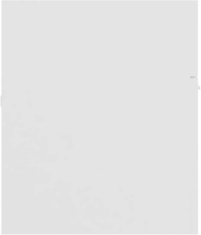 Spintelė praustuvui, balta, 100x38,5x46cm, apdirbta mediena
