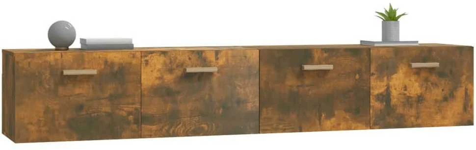 Spintelės, 2vnt., dūminio ąžuolo, 100x36,5x35cm, mediena
