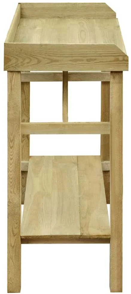 Stalas vazonams, 75x40x90cm, impregnuota pušies mediena
