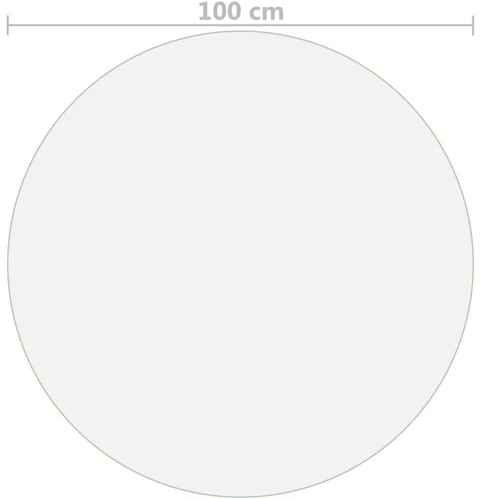 Stalo apsauga, matinė, 100cm skersmens, 2mm, PVC