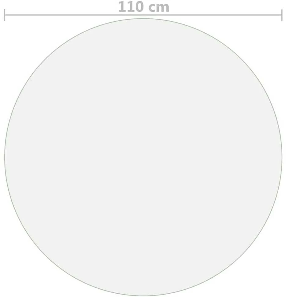 Stalo apsauga, matinė, 110cm skersmens, 2mm, PVC