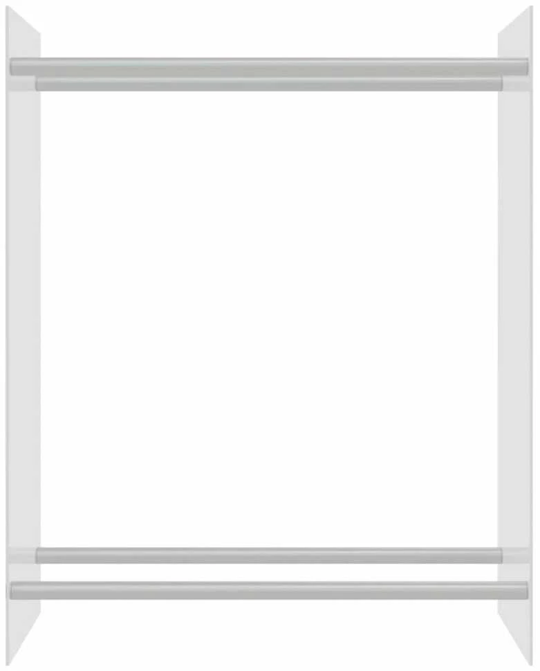 Stovas malkoms, skaidrus, 80x35x100cm, grūdintas stiklas