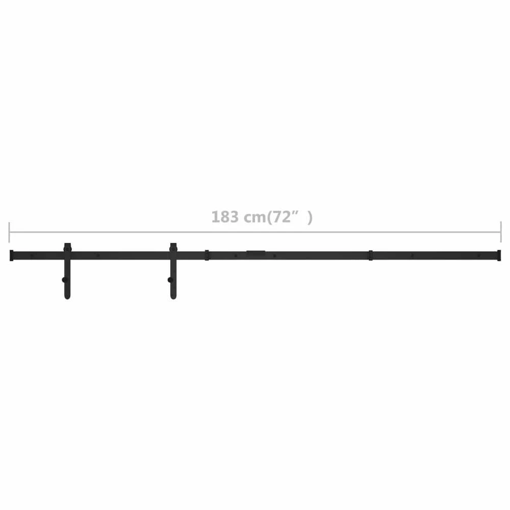 Stumdomų spintelės durelių sistemos rinkinys, 183cm, plienas