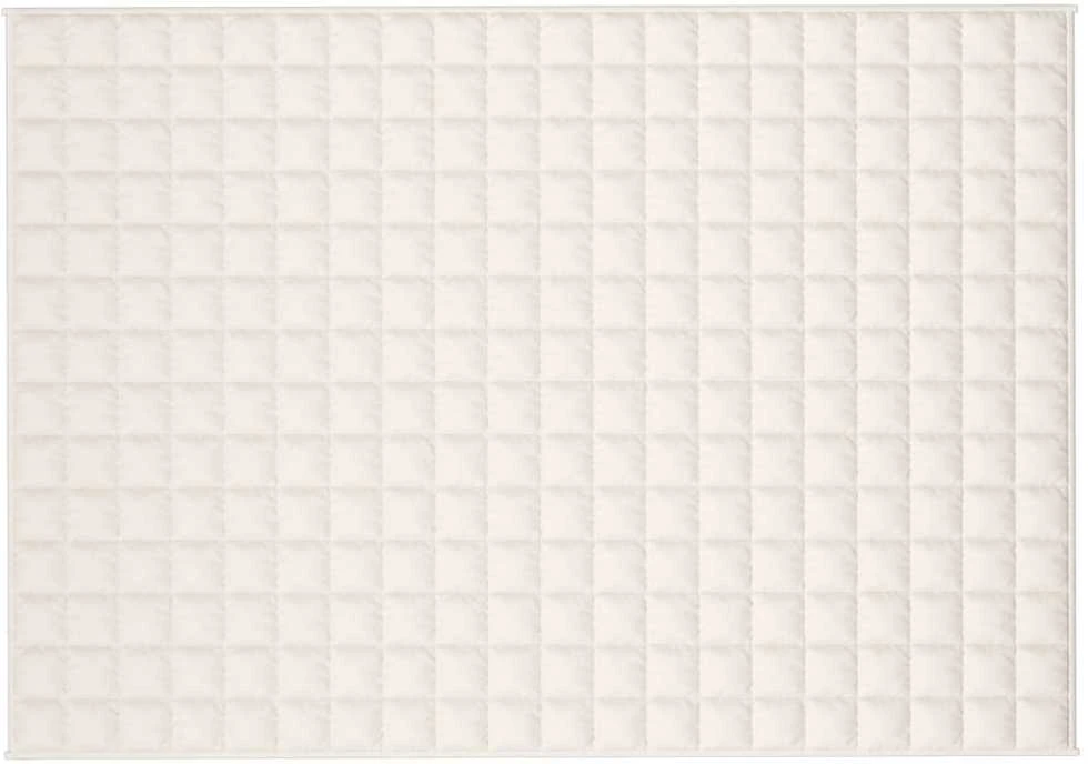 Sunki antklodė, šviesi kreminė, 137x200cm, audinys, 6kg