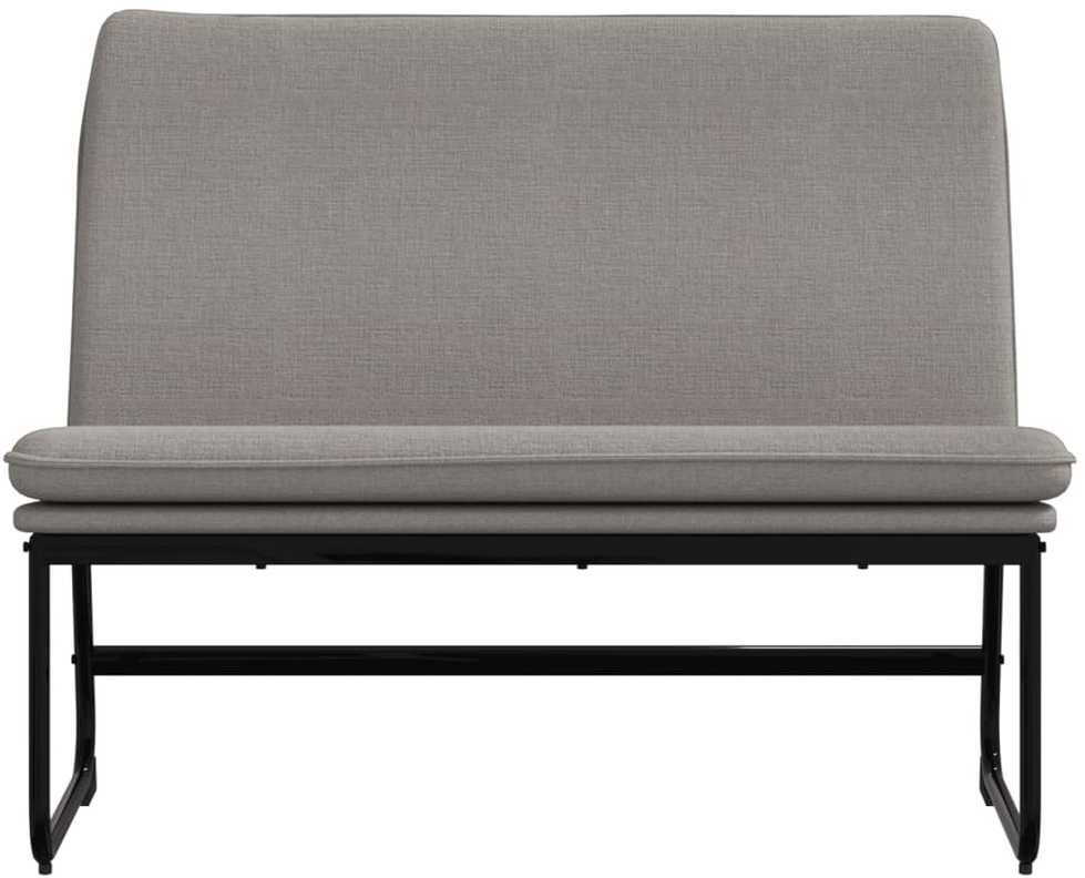 Suoliukas, taupe spalvos, 100x75x76cm, audinys