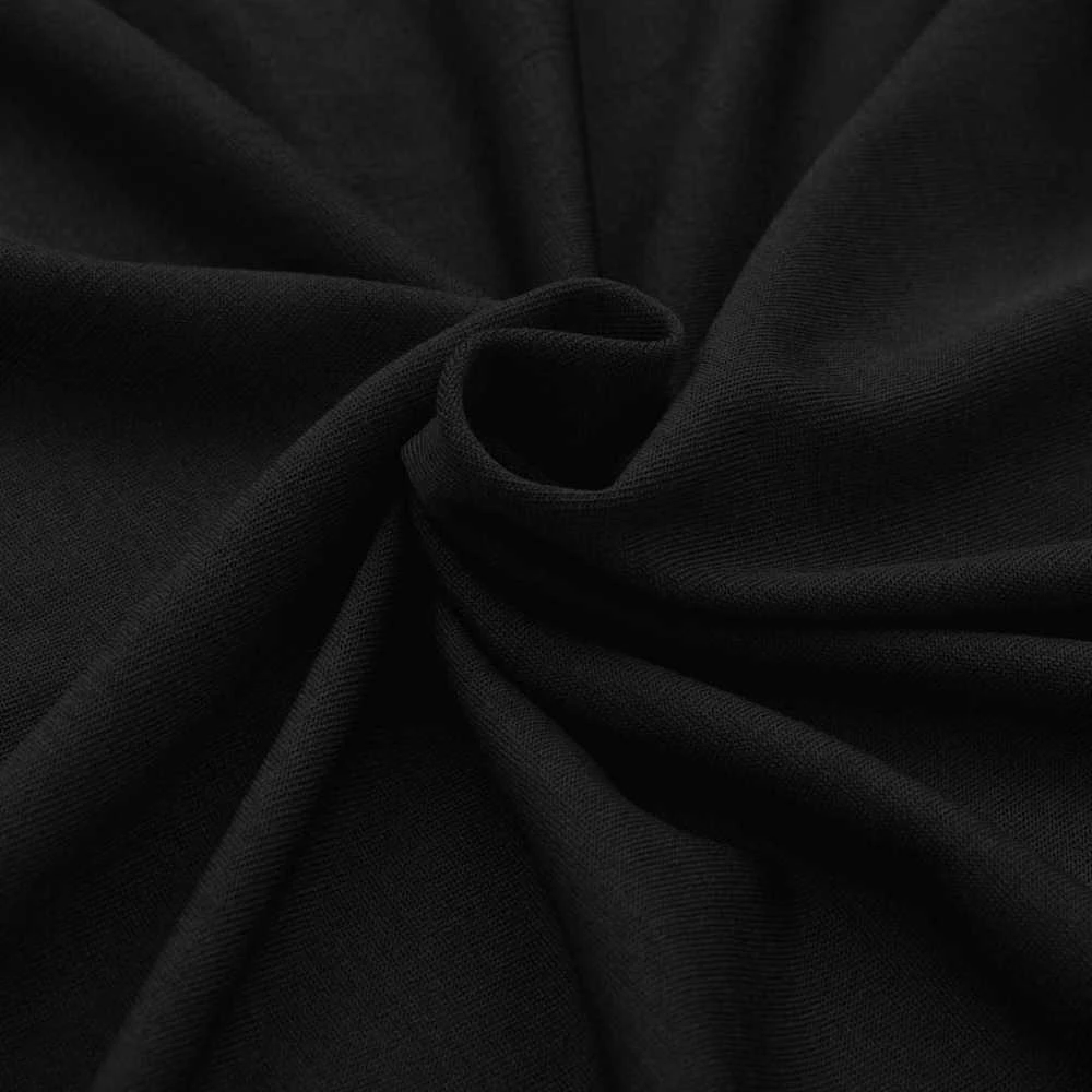 Tamprios staltiesės, 2 vnt., 243x76x74 cm, juodos