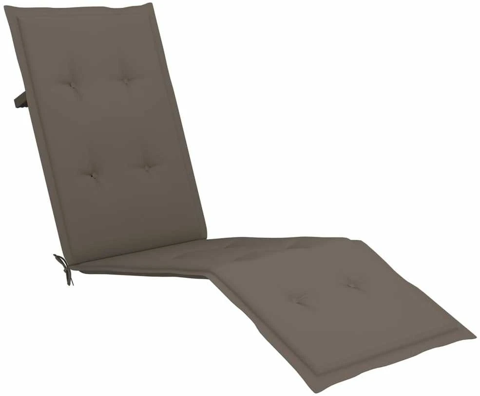 Terasos kėdės pagalvėlė, taupe spalvos, (75+105)x50x4cm