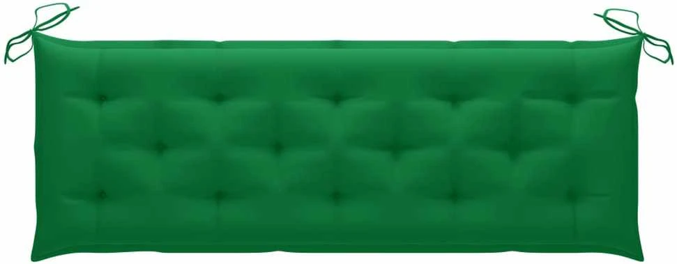Trivietis sodo suoliukas su pagalvėle, 150cm, eukalipto masyvas