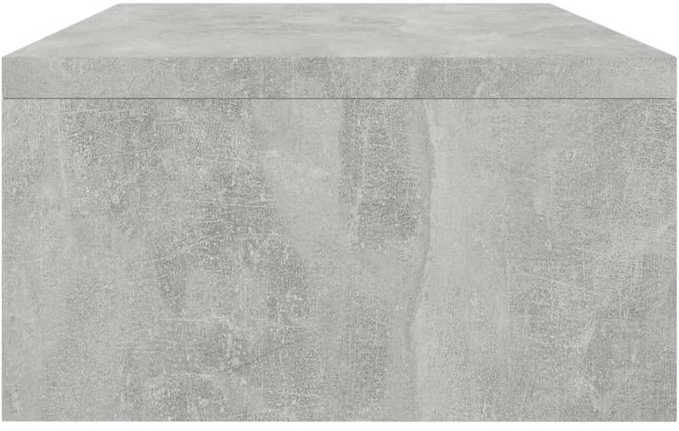 Monitoriaus stovas, betono, 42x24x13cm, apdirbta mediena