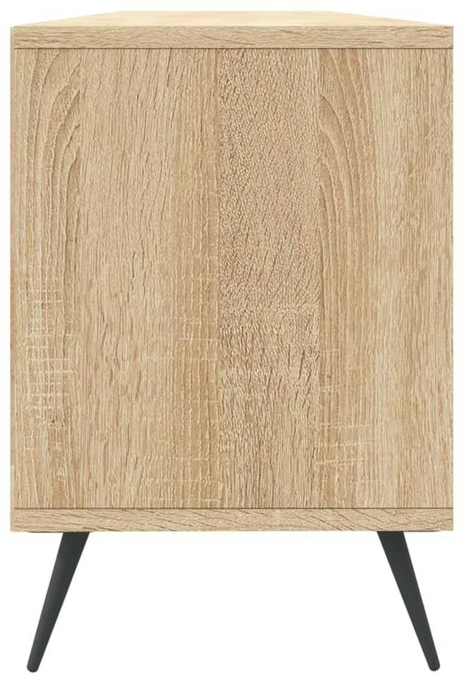 TV staliukas Televizoriaus spintelė, ąžuolo, 150x30x44,5cm, apdirbta mediena