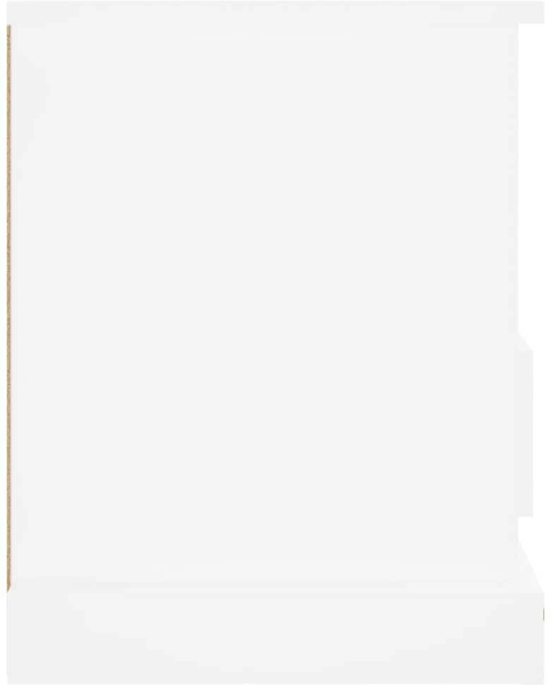 TV staliukas Televizoriaus spintelė, balta, 93x35,5x45cm, apdirbta mediena