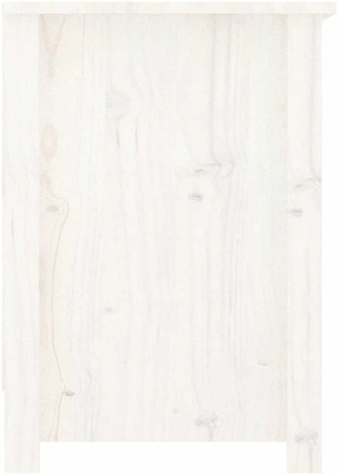 TV staliukas Televizoriaus spintelė, balta, 103x36,5x52cm, pušies masyvas