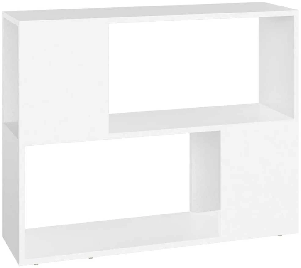 Televizoriaus spintelė, balta, 80x24x63cm, apdirbta mediena
