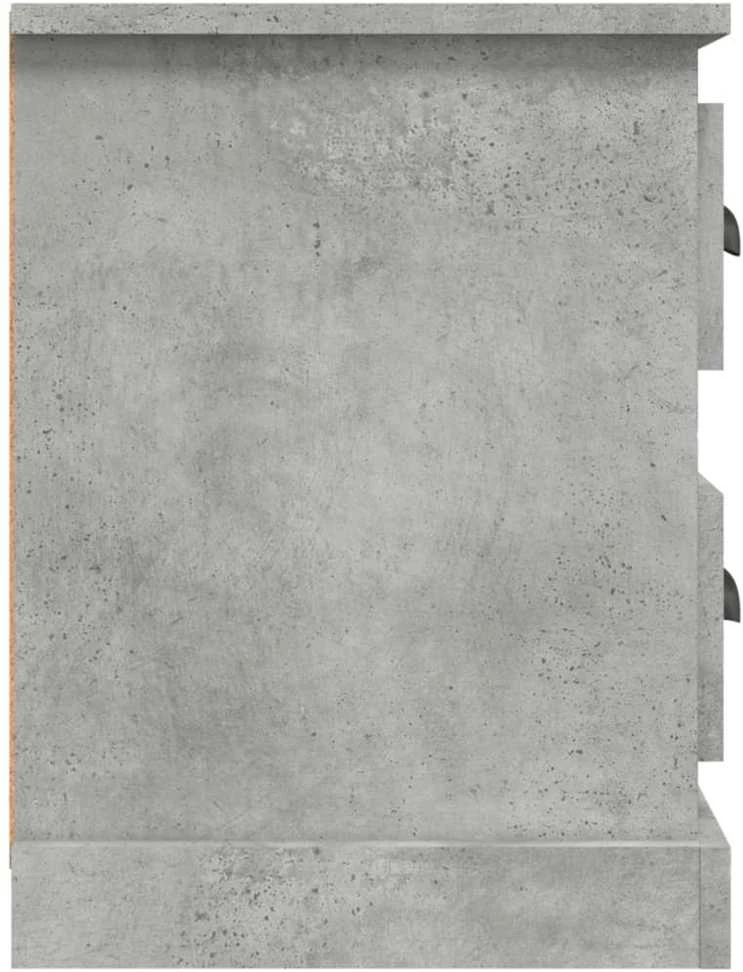TV staliukas Televizoriaus spintelė, betono pilka, 102x35,5x47,5cm, mediena