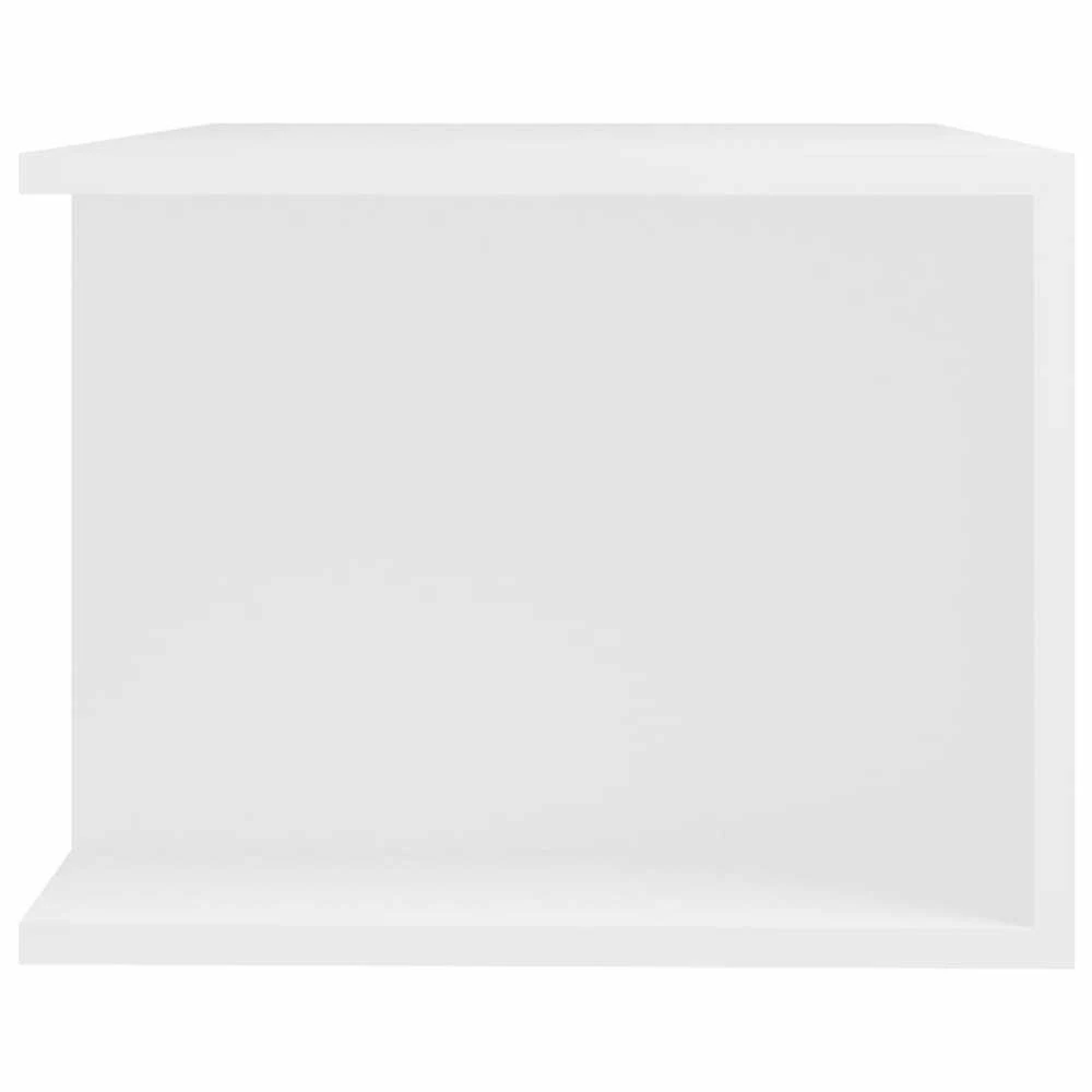 TV staliukas Televizoriaus spintelė su LED apšvietimu, balta, 90x39x30cm