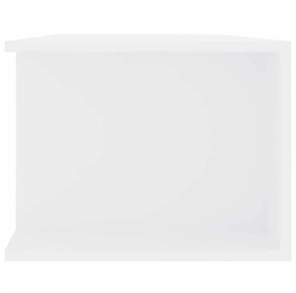 TV staliukas Televizoriaus spintelė su LED apšvietimu, balta, 135x39x30cm