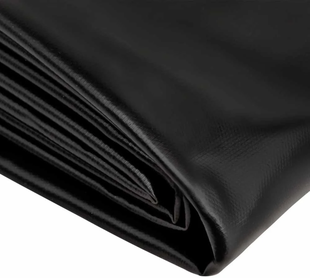 Tvenkinio įdėklas, juodos spalvos, 2x2m, PVC, 0,5mm