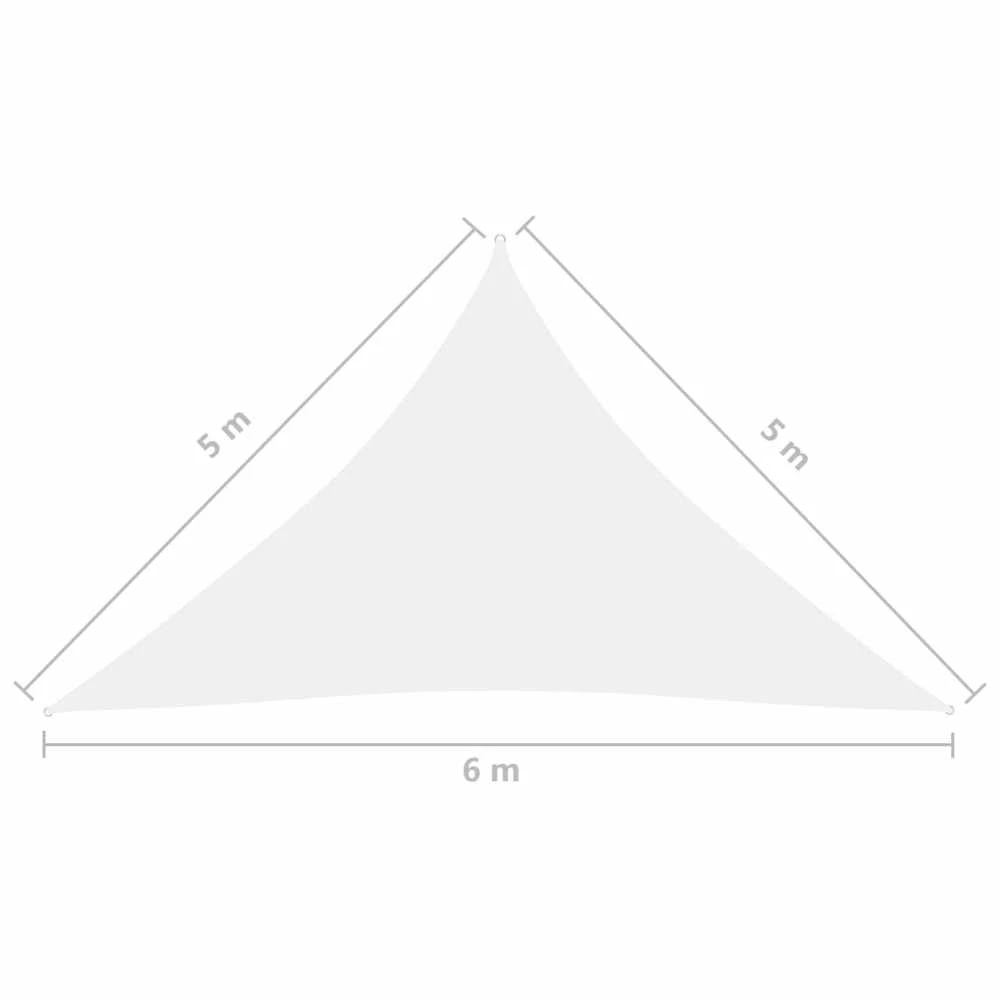 Uždanga nuo saulės, balta, 5x5x6m, oksfordo audinys