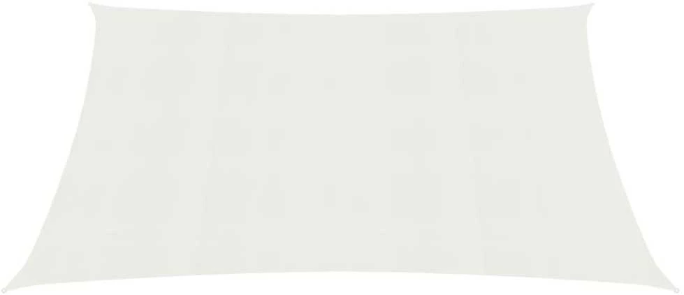 Uždanga nuo saulės, baltos spalvos, 2,5x3,5m, HDPE, 160g/m²