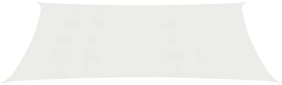Uždanga nuo saulės, baltos spalvos, 2,5x4,5m, HDPE, 160g/m²