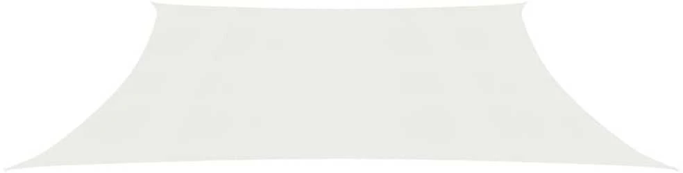 Uždanga nuo saulės, baltos spalvos, 3/4x3m, HDPE, 160g/m²