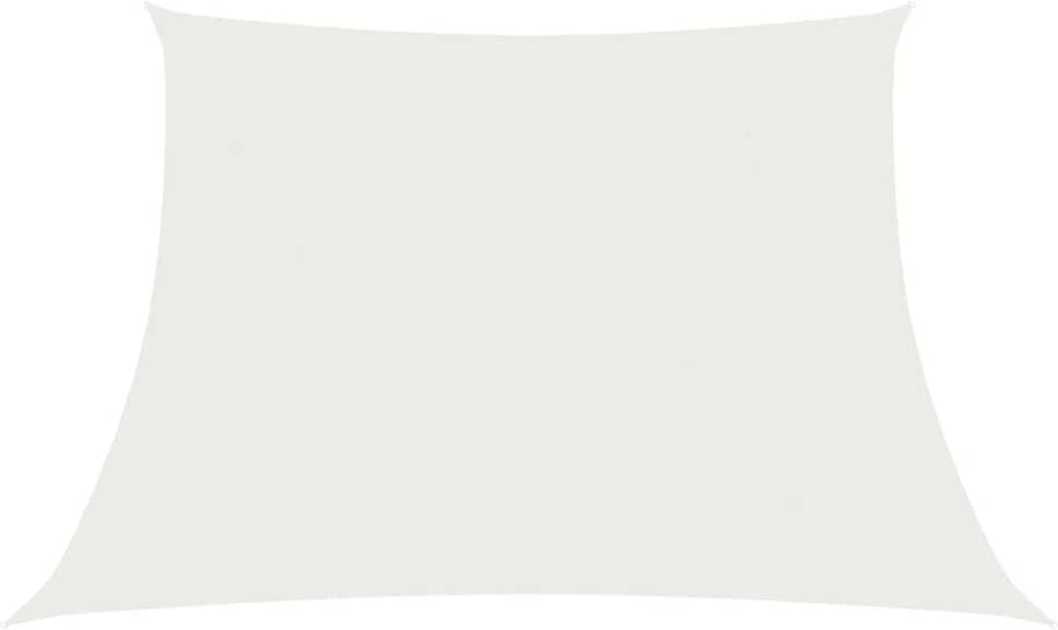 Uždanga nuo saulės, baltos spalvos, 3/4x3m, HDPE, 160g/m²