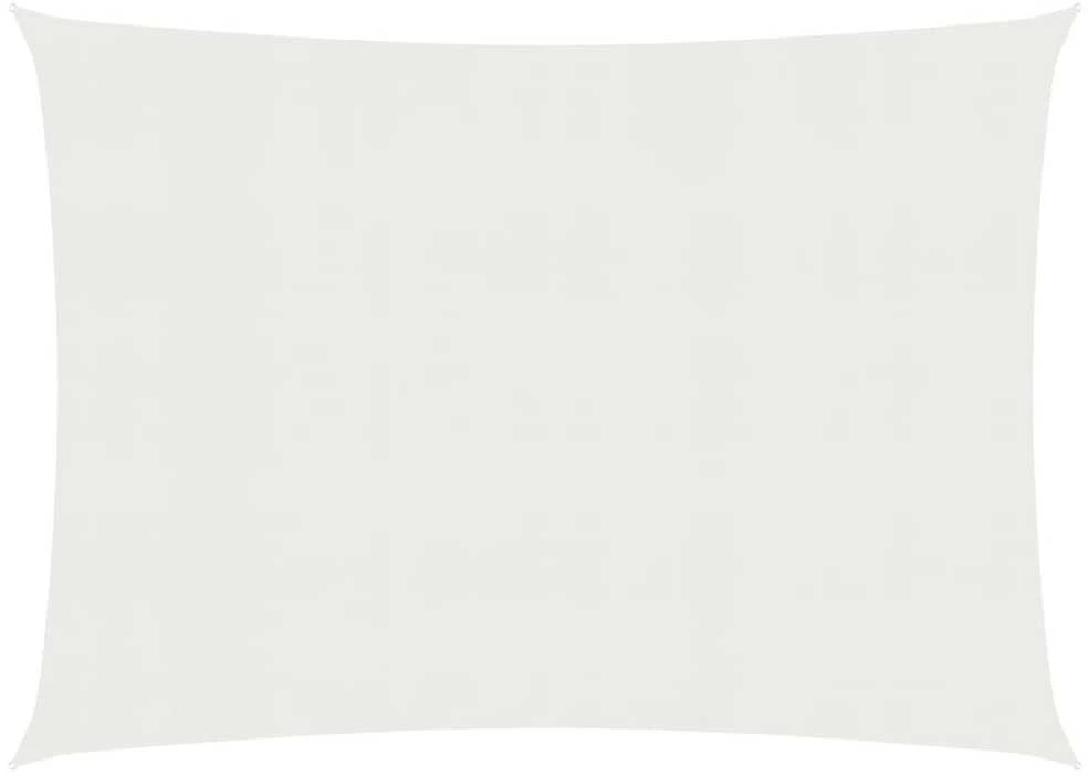 Uždanga nuo saulės, baltos spalvos, 3,5x4,5m, HDPE, 160g/m²