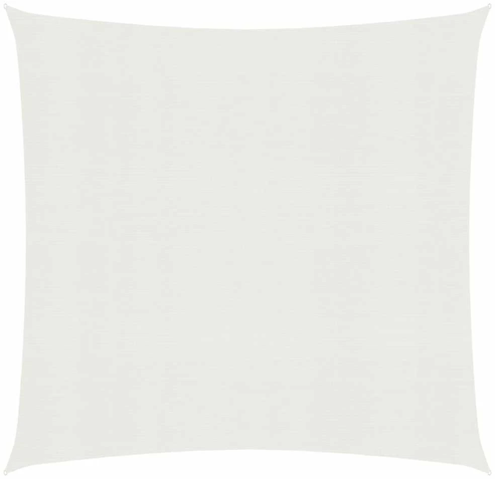 Uždanga nuo saulės, baltos spalvos, 3x3m, HDPE, 160g/m²