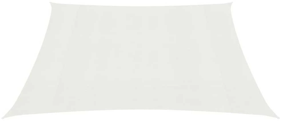 Uždanga nuo saulės, baltos spalvos, 3x3m, HDPE, 160g/m²