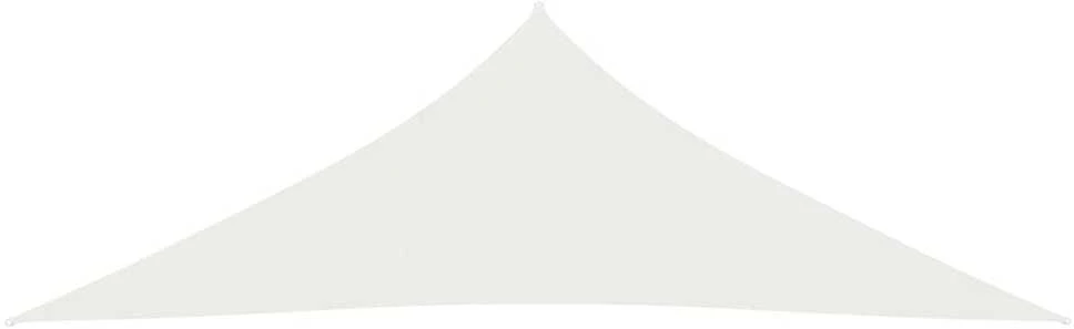 Uždanga nuo saulės, baltos spalvos, 3x3x4,2m, HDPE, 160g/m²