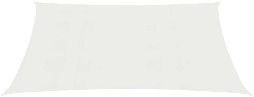 Uždanga nuo saulės, baltos spalvos, 3x5m, HDPE, 160g/m²