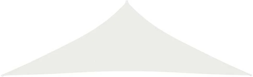 Uždanga nuo saulės, baltos spalvos, 4x4x5,8m, HDPE, 160g/m²