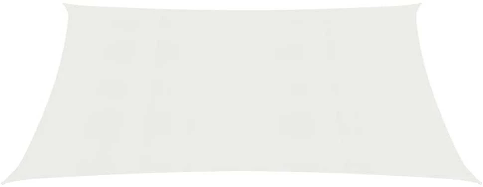 Uždanga nuo saulės, baltos spalvos, 4x5m, HDPE, 160g/m²