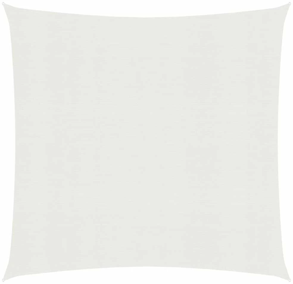 Uždanga nuo saulės, baltos spalvos, 5x5m, HDPE, 160g/m²