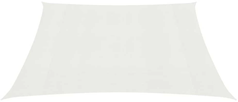 Uždanga nuo saulės, baltos spalvos, 5x5m, HDPE, 160g/m²