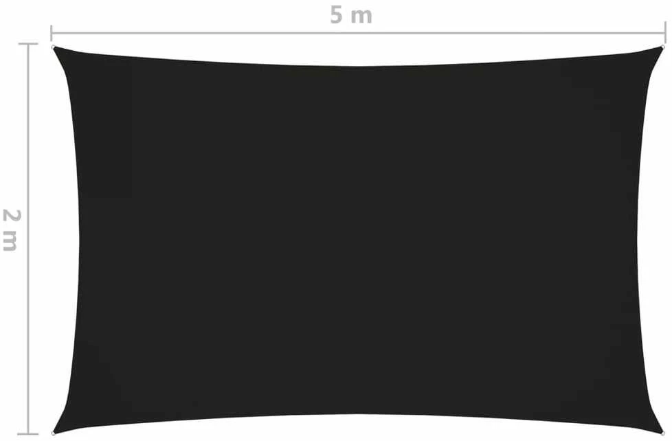 Uždanga nuo saulės, juoda, 2x5m, oksfordo audinys