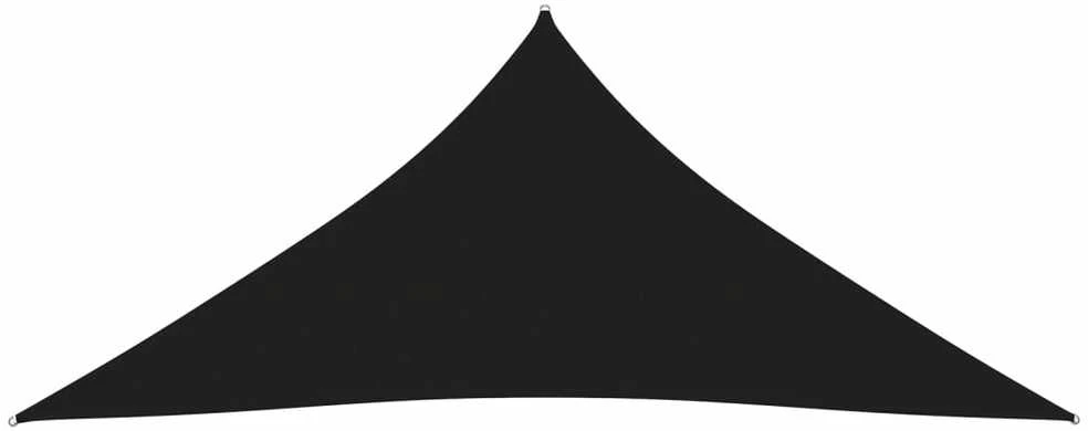 Uždanga nuo saulės, juoda, 5x7x7m, oksfordo audinys, trikampė