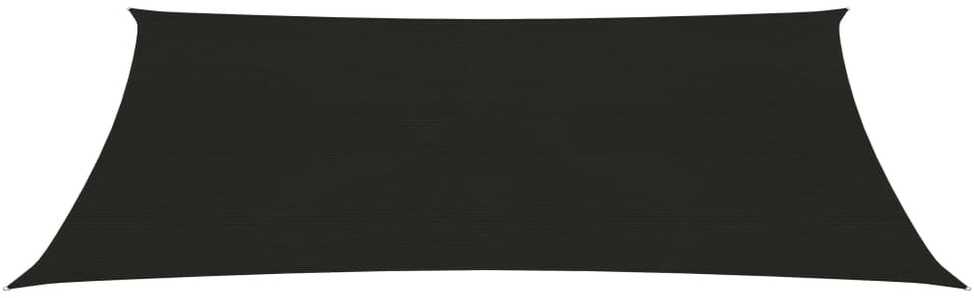 Uždanga nuo saulės, juodos spalvos, 4x6m, HDPE, 160g/m²