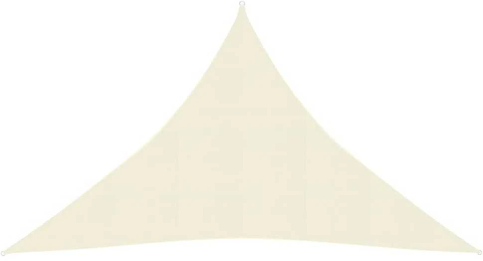 Uždanga nuo saulės, kreminė, 2,5x2,5x3,5m, HDPE, 160g/m²