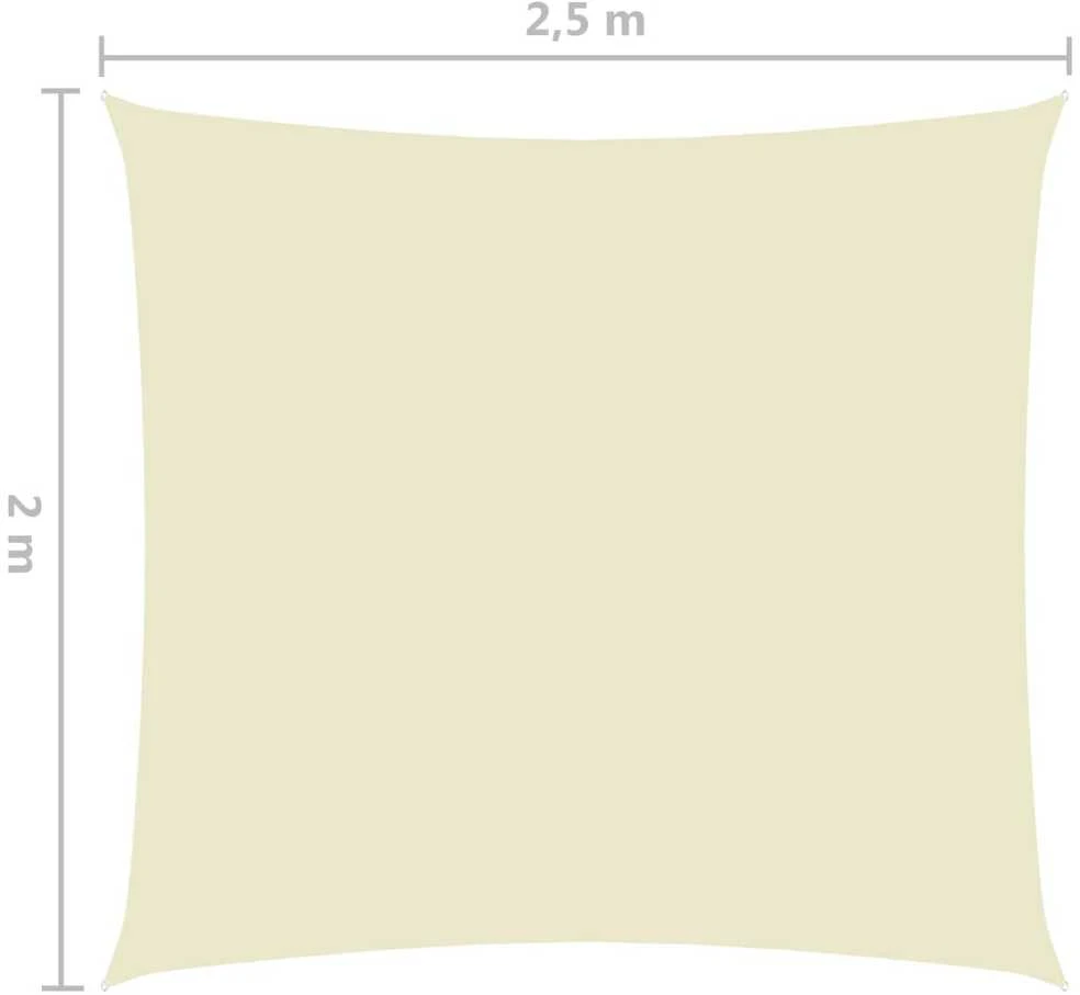 Uždanga nuo saulės, kreminė, 2x2,5m, oksfordo audinys