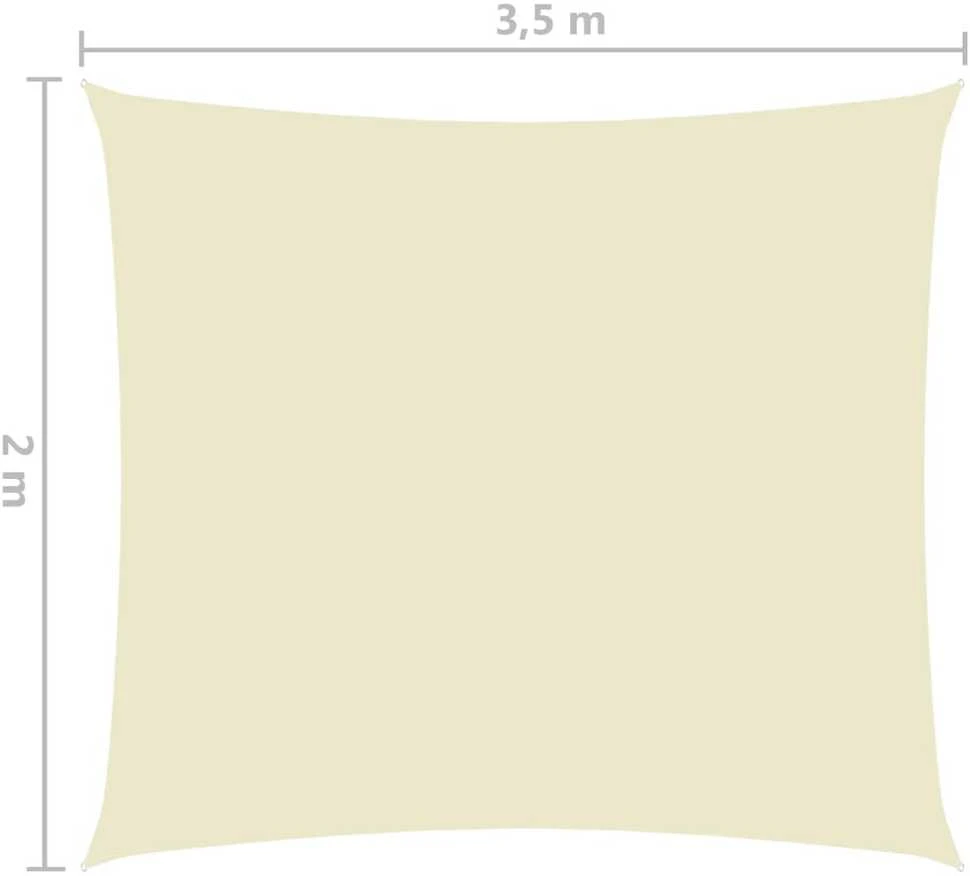 Uždanga nuo saulės, 2x3,5m, oksfordo audinys, stačiakampė