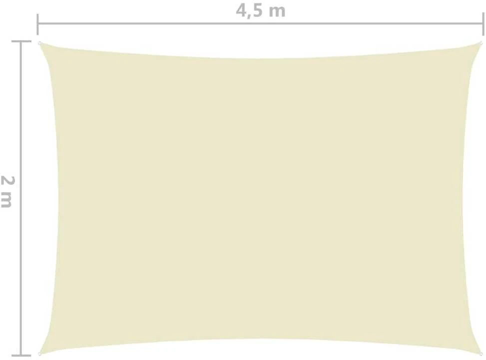Uždanga nuo saulės, kreminė, 2x4,5m, oksfordo audinys